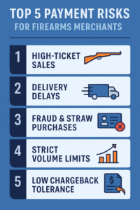 firearms and ammunition payment processing done right.
